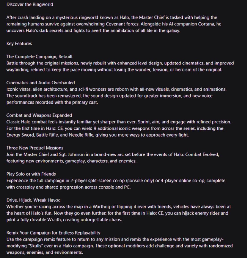 Halo: Campaign Evolved is more like a Halo CE/Halo 2 mix…

BATTLE RIFLE AND HIJACKING?