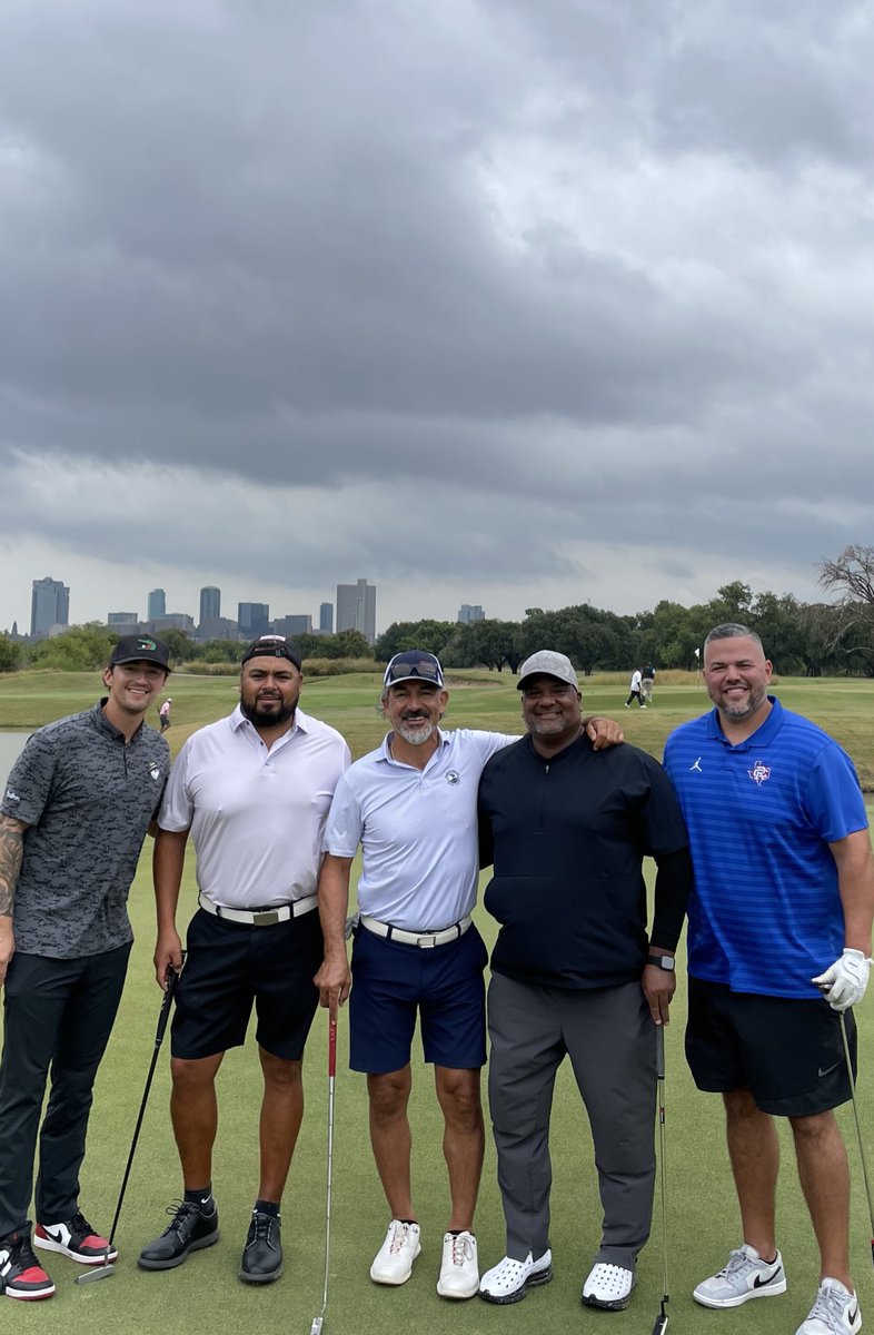 Golfing with State Representative Ramon Romero. Blessed to be surrounded by amazing people who are all-in on our kids and community.