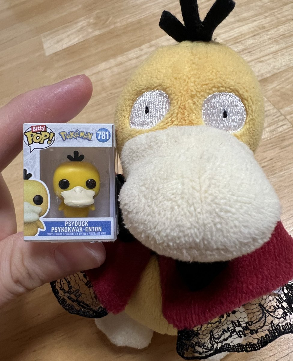 毛糸のコダちゃん(Psy) (@mrpsyduckjr) on Twitter photo おとしゃんがあめりかにかえって、コダックグッズをかってきてくれたクワ〜❣️
Funkoのフィギュアは、サリーGにぴったりのミニサイズクワ✨ おとしゃんがあめりかにかえって、コダックグッズをかってきてくれたクワ〜❣️
Funkoのフィギュアは、サリーGにぴったりのミニサイズクワ✨
