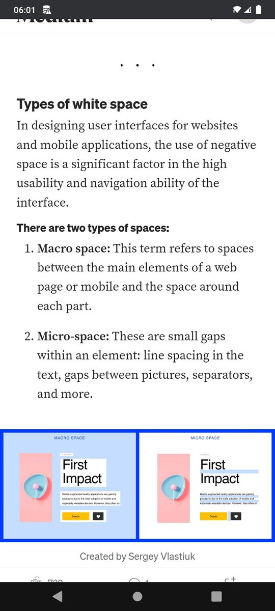 shikshya72's tweet photo. #LUD28
Have less time to study today, so I read a short article on white space in design on Medium.
#FestivalOfLearning #LearningUtsav2025 @learning_utsav https://t.co/Z7IQzZJIsq