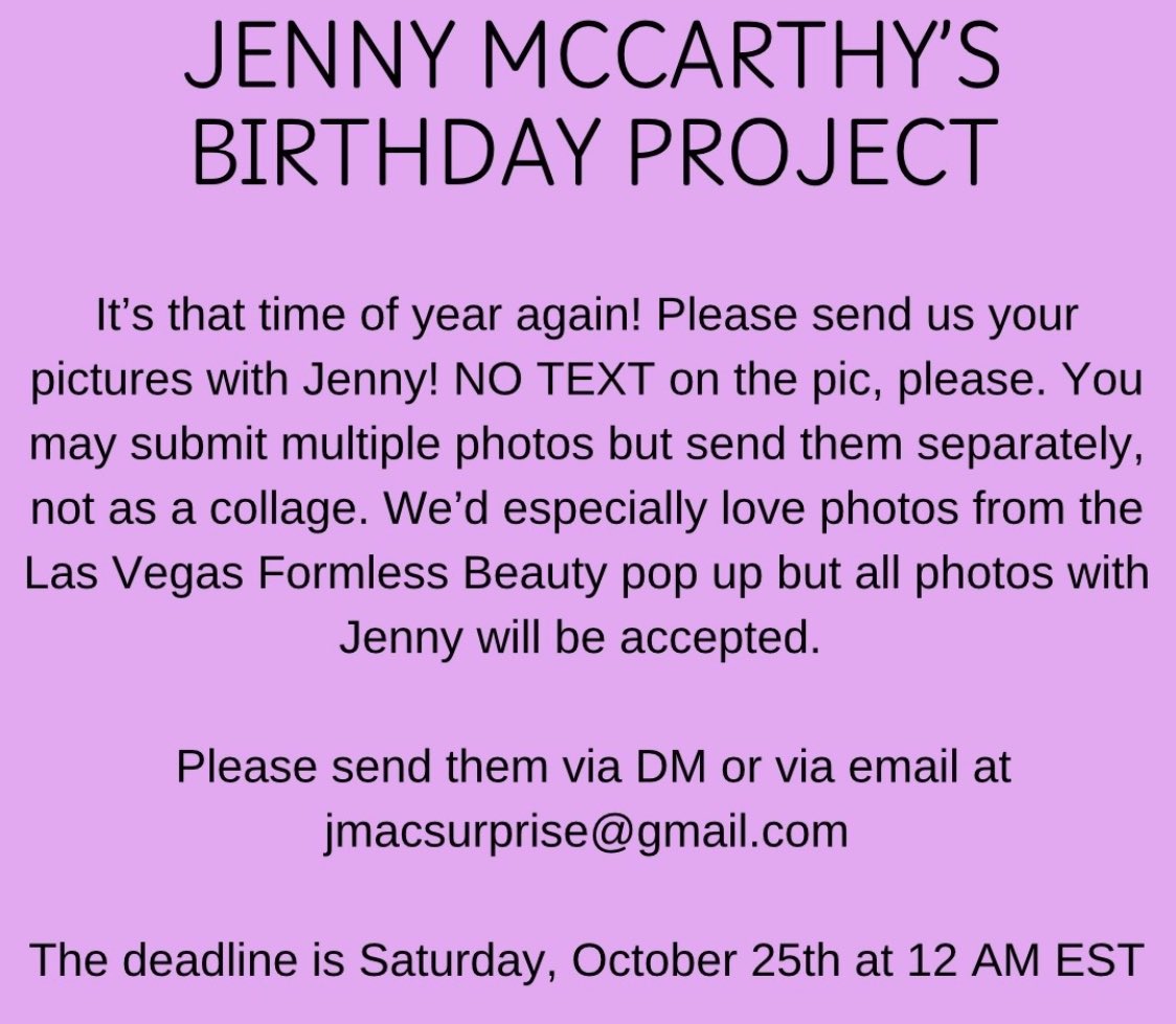 Happy Friday everyone hope you all have had an awesome week.  Just a reminder tomorrow is the deadline to send photos in to us.  You can either DM or email. All the info is in the pic.  Thanks so much 🩷