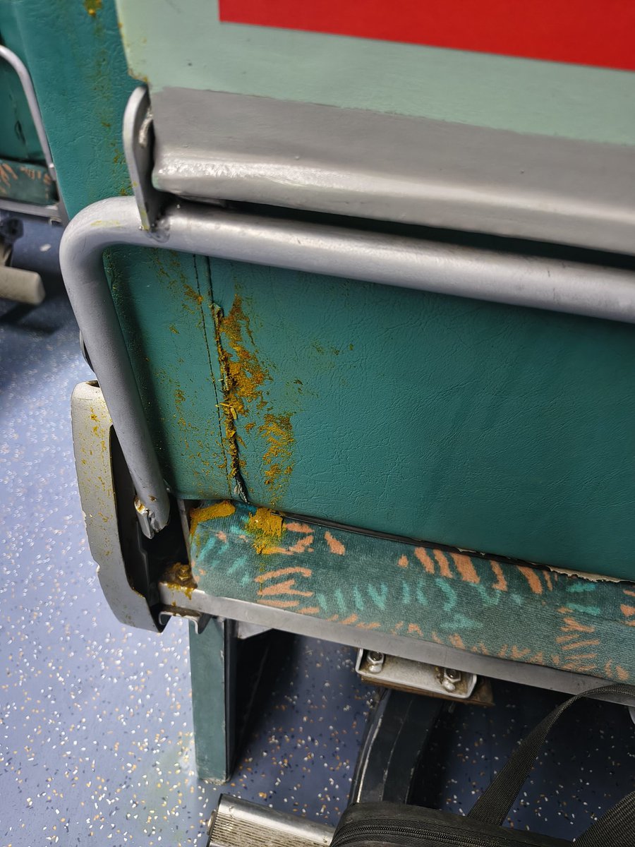 arvinds1's tweet photo. @indianrail @RailMinIndia @IRCTCofficial 
Shatabdi is supposed to be high class train. I am travelling on 12028.

Sending photo of what's in front of me. 

Absolute Apathy. Thee is no cleaning staff. iRCTC team says make a complaint https://t.co/VhYA4XH7Ra