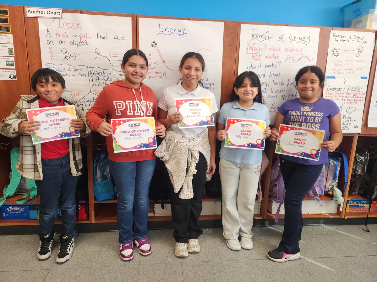 Anlyacosta's tweet image. Character Counts Week - Today, I rewarded Fairness, Caring, and Good Citizenship. @CHARACTERCOUNTS @Almeda_Elem @Ian_Olmstead @RosaCodina43192 @NLPerez3 #CharacterCountsWeek