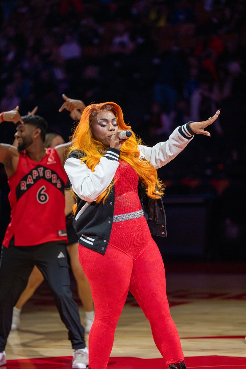 Scene from our halftime performance with @igobyLu  presented by @siriusxmcanada