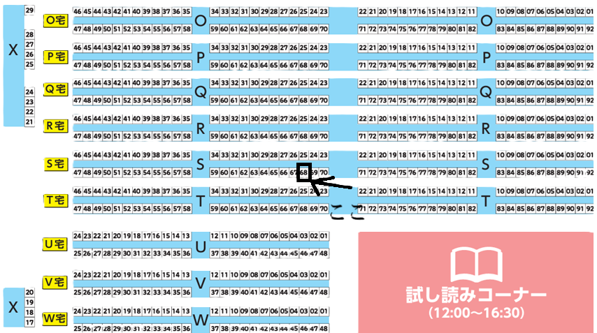 文学フリマ東京41　2025/11/23(日) 12:00〜17:00
ブースは、南1-2ホール S-68 小説|エンタメ・大衆小説
わんにゃん堂
出品物紹介　新刊
『こうしてぼくらはデビューした２　実践編』￥1000。
既刊
『こうしてぼくらはデビューした　～小説新人賞　七つの道～』 ￥500。