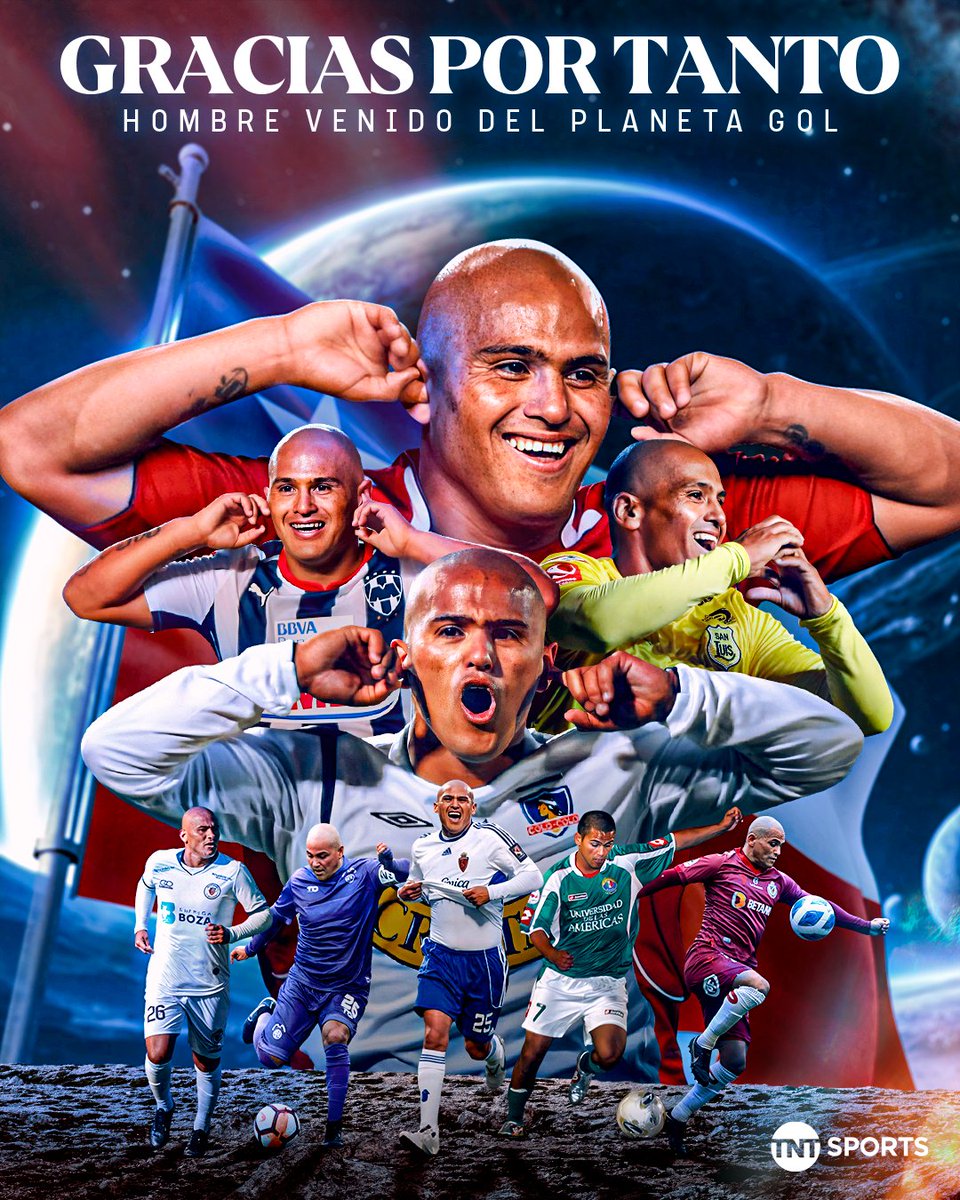 👉🥲👈 LA LEYENDA DEL HOMBRE VENIDO DEL PLANETA GOL

Tras el pitazo final del duelo entre San Luis y Deportes Copiapó en Quillota, en el #MatchdayViernes, la carrera del GIGANTE Humberto Suazo llegó a su fin.

Gracias por todos los goles que nos hiciste gritar y celebrar, por tu