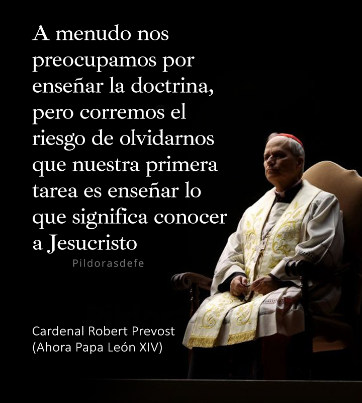 Nuestra primera tarea:

✅ Enseñar lo que significa conocer a Jesucristo
