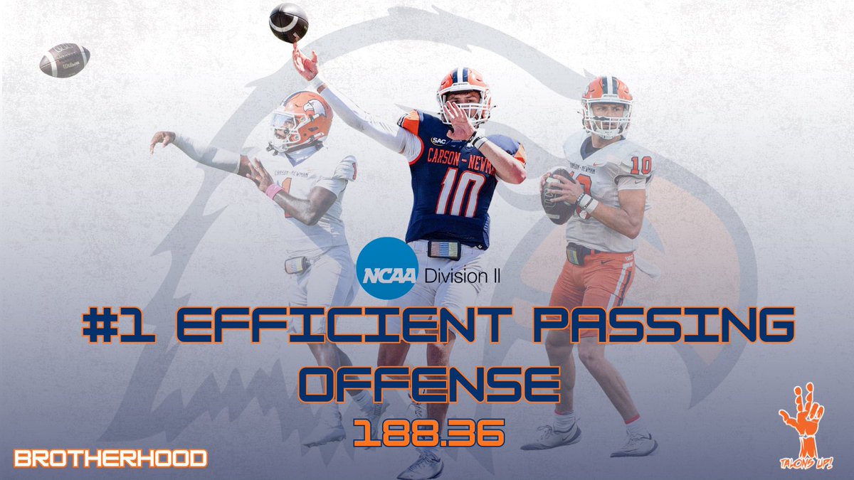 #1 Passing Efficiency in the Country 🦅
#TalonsUp #Brotherhood