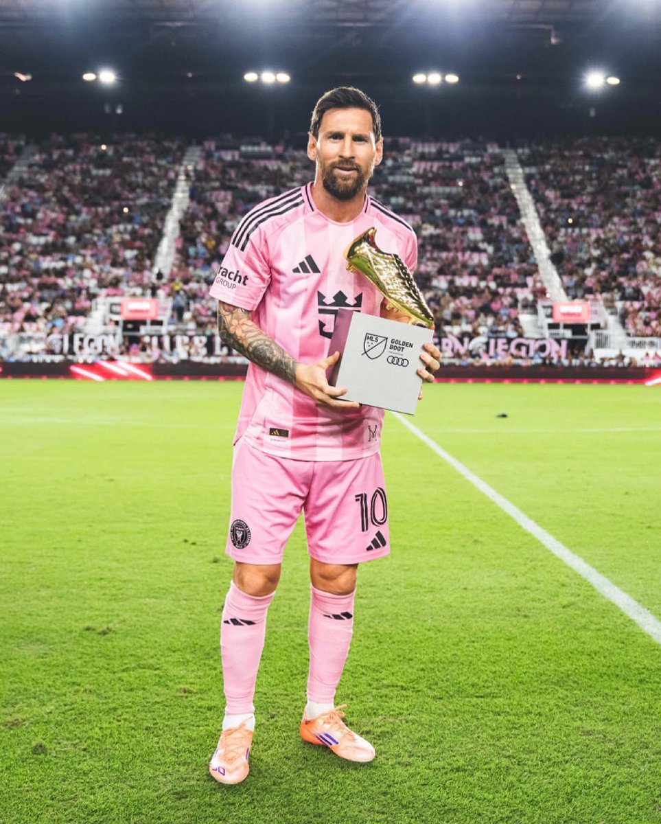 Leo Messi es Botín de Oro 2025 en MLS.