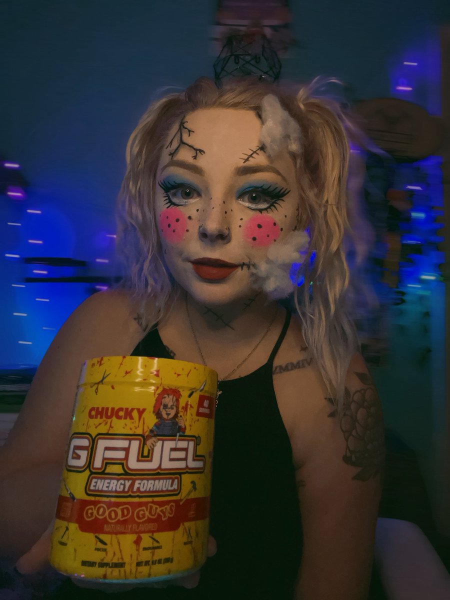 Let’s find out what happens when you play with dolls! 🔪

Live playing Dollmare and more for the <a href="/GFuelEnergy/">G FUEL®</a> Costume Contest! 

🎁 GFUEL Giveaway at midnight! 
twitch.tv/a1000years

#gfuelnewera #gfuelfearfest #gfuel