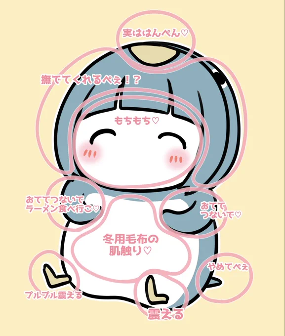 ともペンおさわりマップ 大公開だぺぇ
