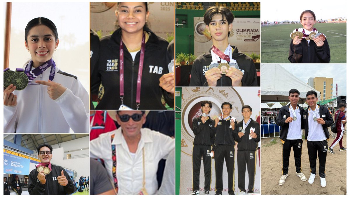 Maspodiomx's tweet photo. Estos son los ganadores del Premio Estatal del Deporte y Mérito Deportivo Tabasqueño 2025 

https://t.co/0LVcQOj0Gf https://t.co/BGVHACJoLQ