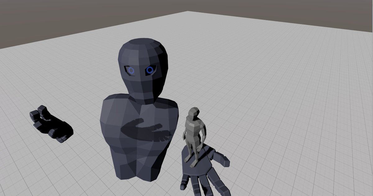 Colossus_VR's tweet photo. En el tiempo del desarrollo también me he encargado del arte. 
Las animaciones y modelos son míos y el estilo del juego será Low-Poly. #ColossusVR #VR #IndieDev #GameDev #Unity #Gaming #Gamer https://t.co/YvRastHKXF