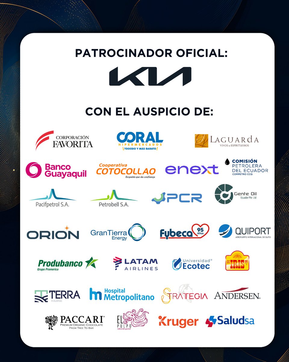 🎉 Una noche para celebrar nuestros 119 años acompañando a las empresas, construyendo un entorno favorable para los negocios y creando lazos que fortalecen a toda la comunidad empresarial.

🤝 Diversión, networking y grandes sorpresas te esperan en el evento más importante de la