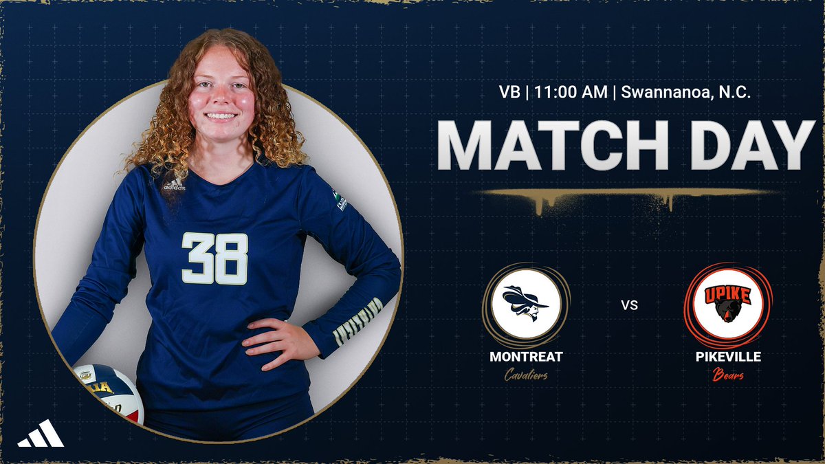 MontreatCavs's tweet photo. 🏐 WAKE UP, IT'S MATCH DAY 🏐

Get your Saturday started with @montreatvb! Join us at ACA in Swannanoa, N.C. as the Cavaliers host Pikeville 👇 #CavClan #AACWVB #TheRightWaytoPlay

📊: https://t.co/JVxWs1mMZ2
📺: https://t.co/I4hPck4BA8
📰: https://t.co/m9wD7nMhyw https://t.co/41dHNBw6Fb