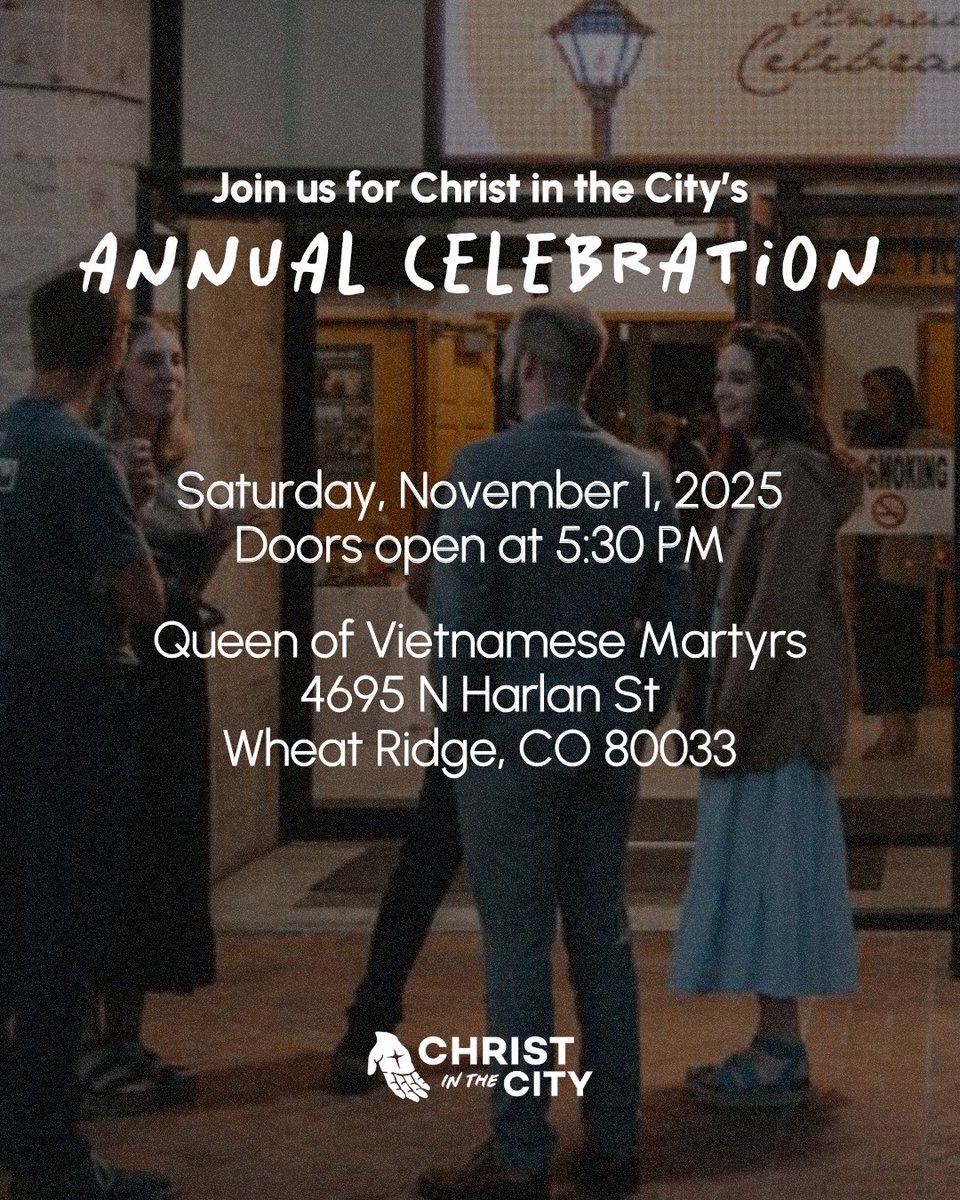 Christ in the City tweet media