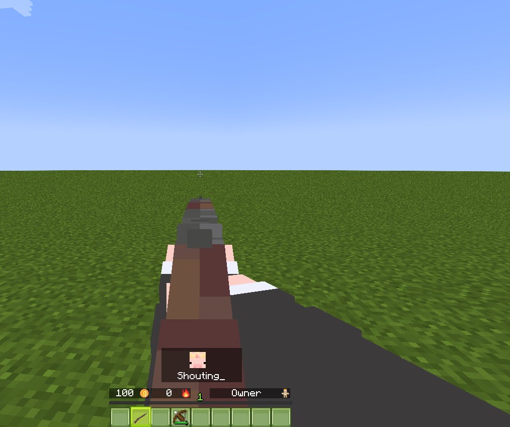 Shouting_Dev's tweet image. Estoy tratando de hacer armas vanilla (no mods, solo rp) tengo listo el tema del render de las manos, el agarre de la ballesta es perfecto, alguien sabe si es posible usar ese third person display en un item que no sea una ballesta? 1.21.4 #Blockbench #Minecraft #plugindeveloper