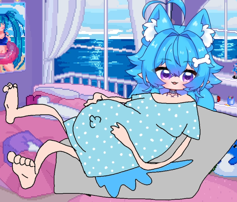 Rai 🩹💜🦴 | DOGGY VTUBER | tweet media
