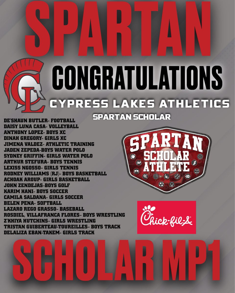 Cypress Lakes Athletics tweet media