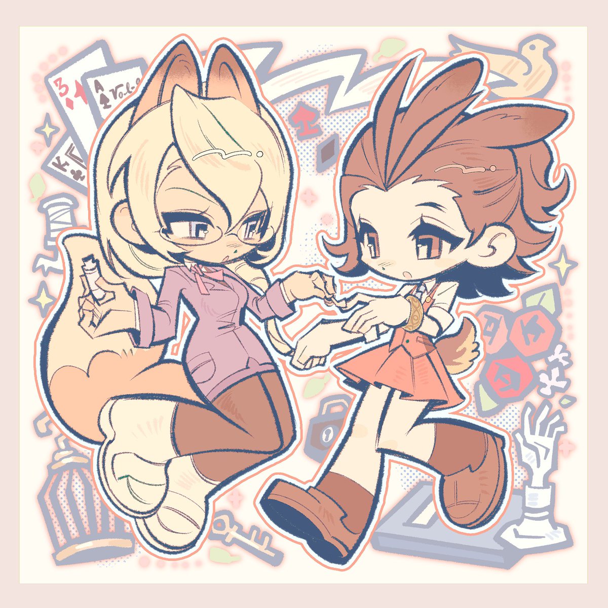 #逆轉裁判 #AceAttorney #ACEATTOBER25 
day 15:mentor