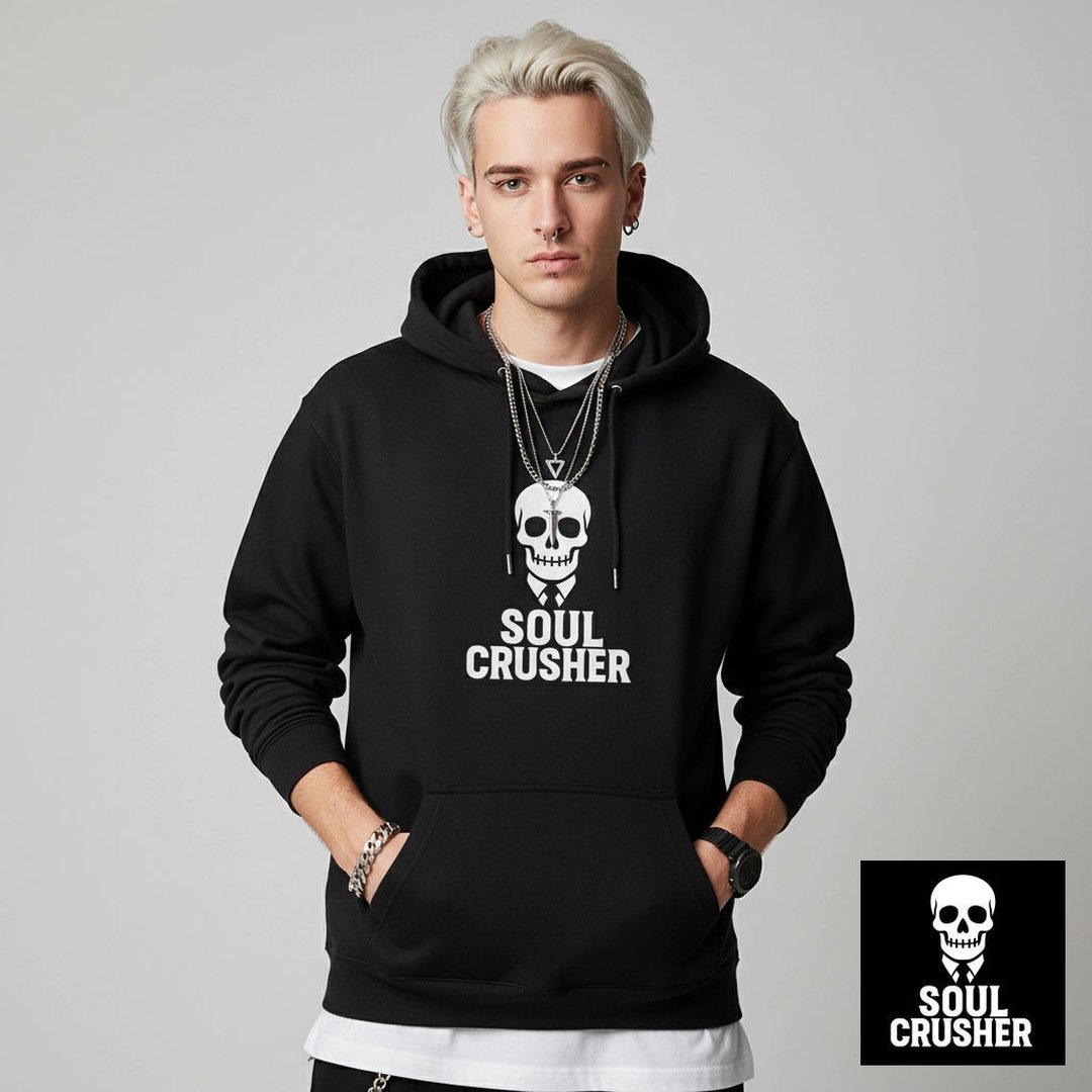 simplymessenger's tweet photo. The Soul Crusher line isn’t just shirts, it’s a whole attitude.  Whether you’re shutting down the haters or hyping up your friends, this is the gear for makin’ statements and owning every moment.  Shop now: https://t.co/N7PEIGZsJR #SoulCrusher #StreetStyle https://t.co/UMvU7Rs7KG
