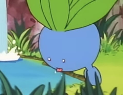 goomygummies's tweet photo. oddish taking a sippy https://t.co/t7lRuND6ue