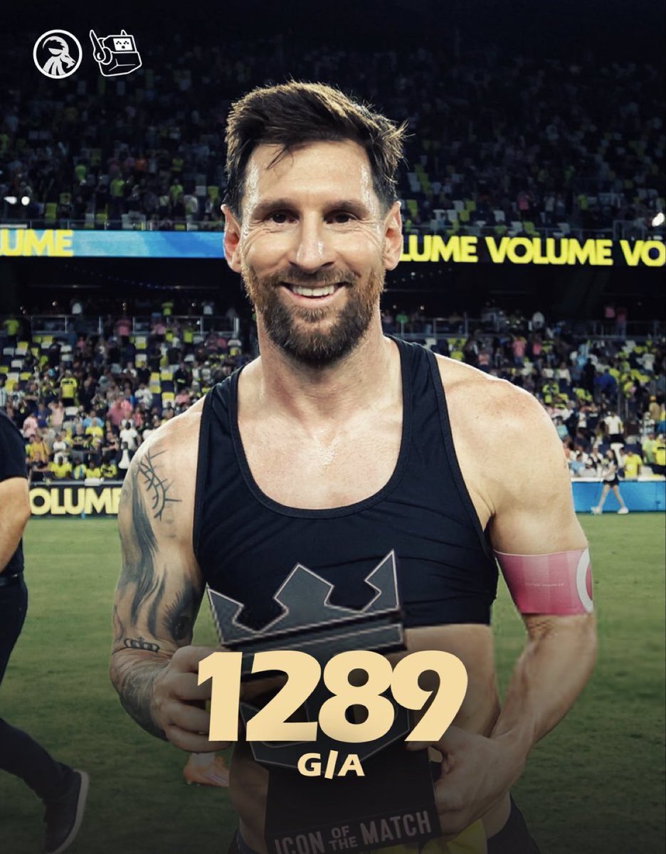 🚨🚨🚨🚨🚨🚨🚨🚨🚨🚨🚨🚨🚨🚨🚨

عاااااااااااااااااااااااااااااااااااااااااااااجل — رسميًا و تاريخي:

الأسطورة ليونيل ميسي يصل لـ 1289 مساهمة تهديفية

الأكثر في تاريخ كرة القدم! 🤯😨

😱😱😱😱😱😱😱😱😱😱😱😱😱😱😱