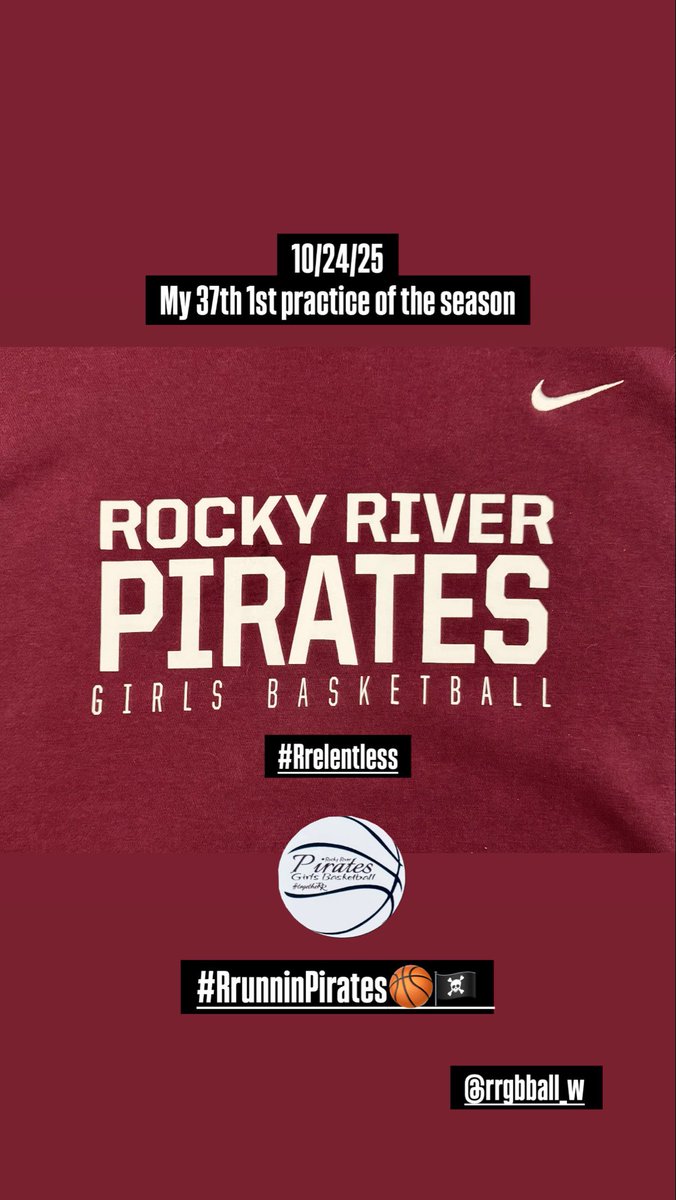 Tipped off my 37th season as a coach today! Time has gone fast! Enjoy the journey! <a href="/CoachJPfahl/">Coach Pfahl</a> <a href="/rrhsgirlsbball1/">Rocky River Girls Basketball</a> thank you for the opportunity! #coachingismorethanXsandOs 
🏀🏀🏀🏀!
