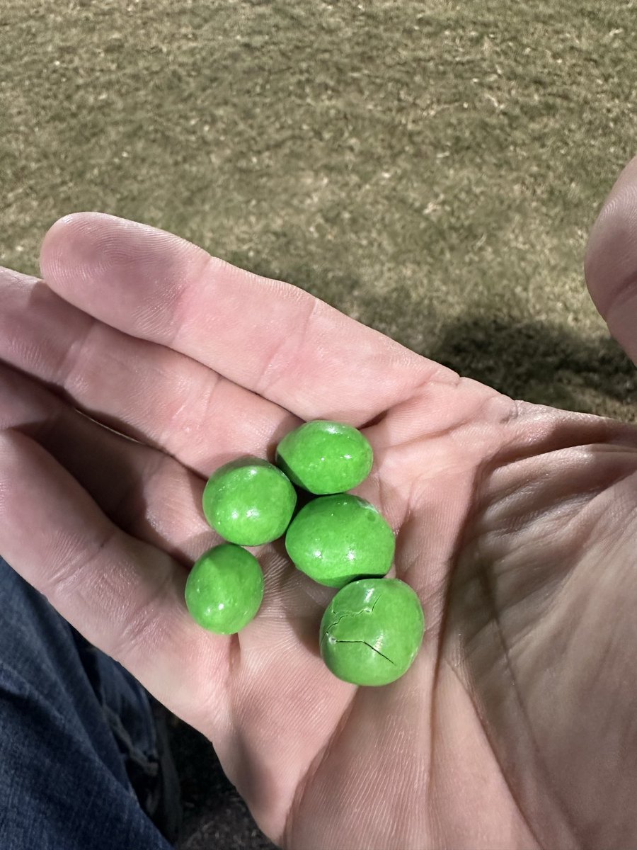 This was my first pour from my halftime M&amp;Ms, if yall want me to buy you a lottery ticket.