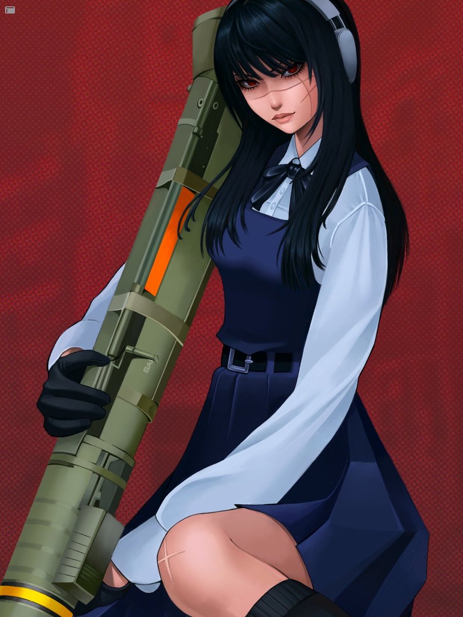 KT_bug_x's tweet image. Yoru drawing