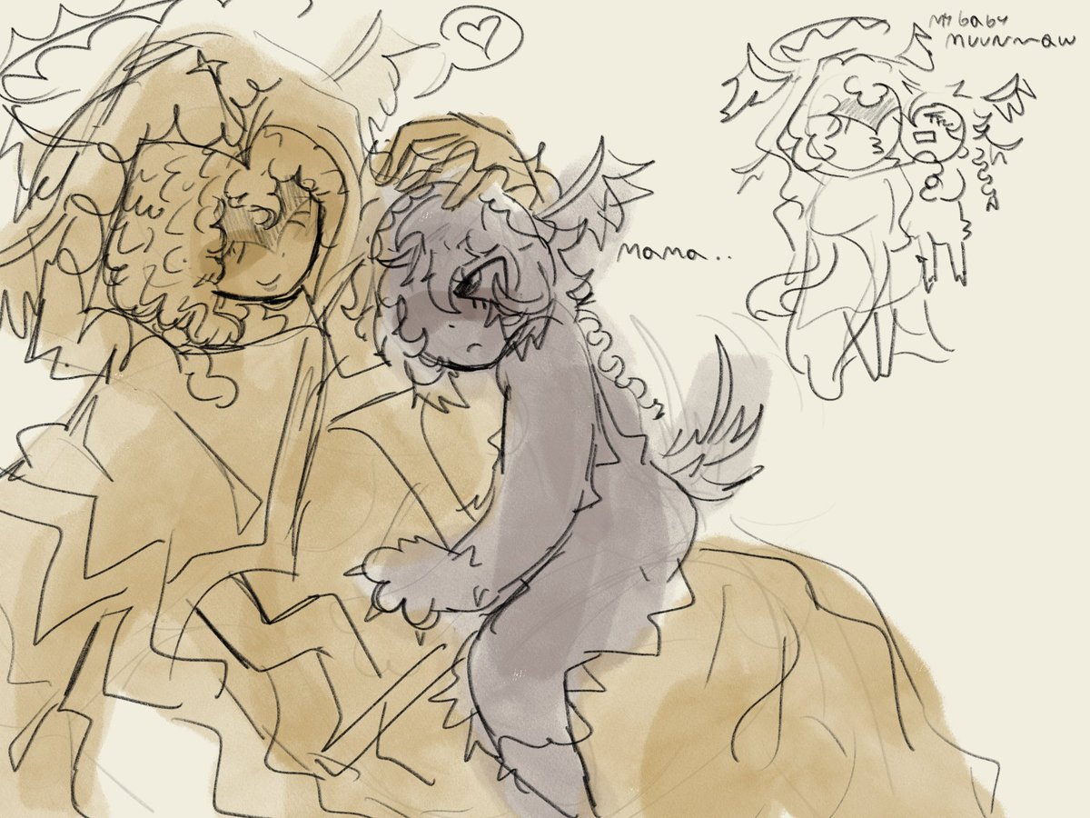 evilyurinuzzles's tweet image. #prosakentwt #comblox
cuddle with mama