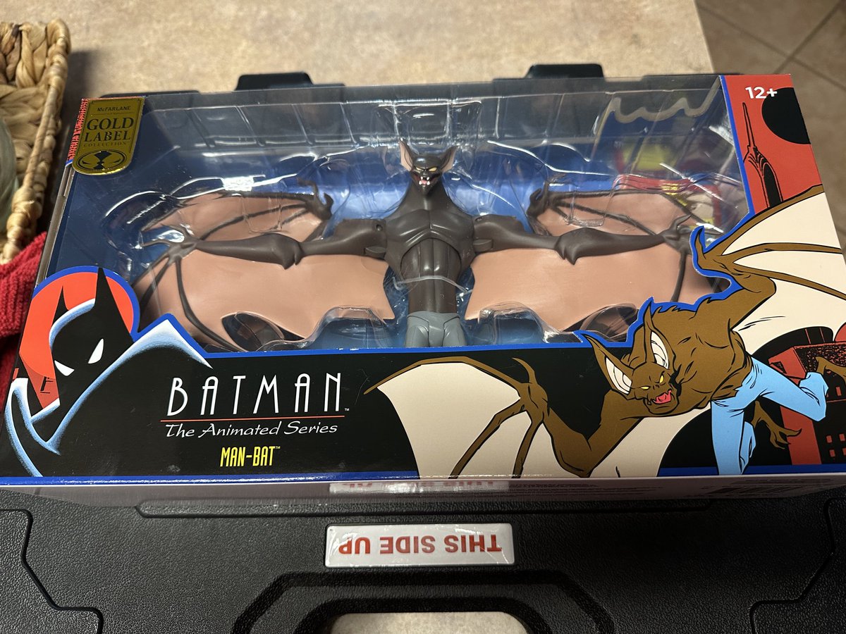 ReviewFischer's tweet image. Look what showed up today!!!

But, I am only a Snyder fan.
#Batman #BTAS #BatmantheAnimatedSeries #DCComics #McfarlaneToys