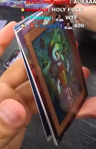 is this not part of squidwards gallery from the first card opening its cheap tho
