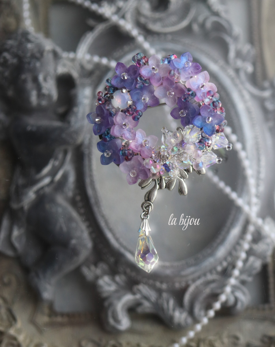 ☆月ぽんページ☆バラとブドウの葡萄のチャーム入豪華特大リース♪♪☆* 秘密の冒険と幸せのワイナリー | BABY, THE STARS SHINE BRIGHT