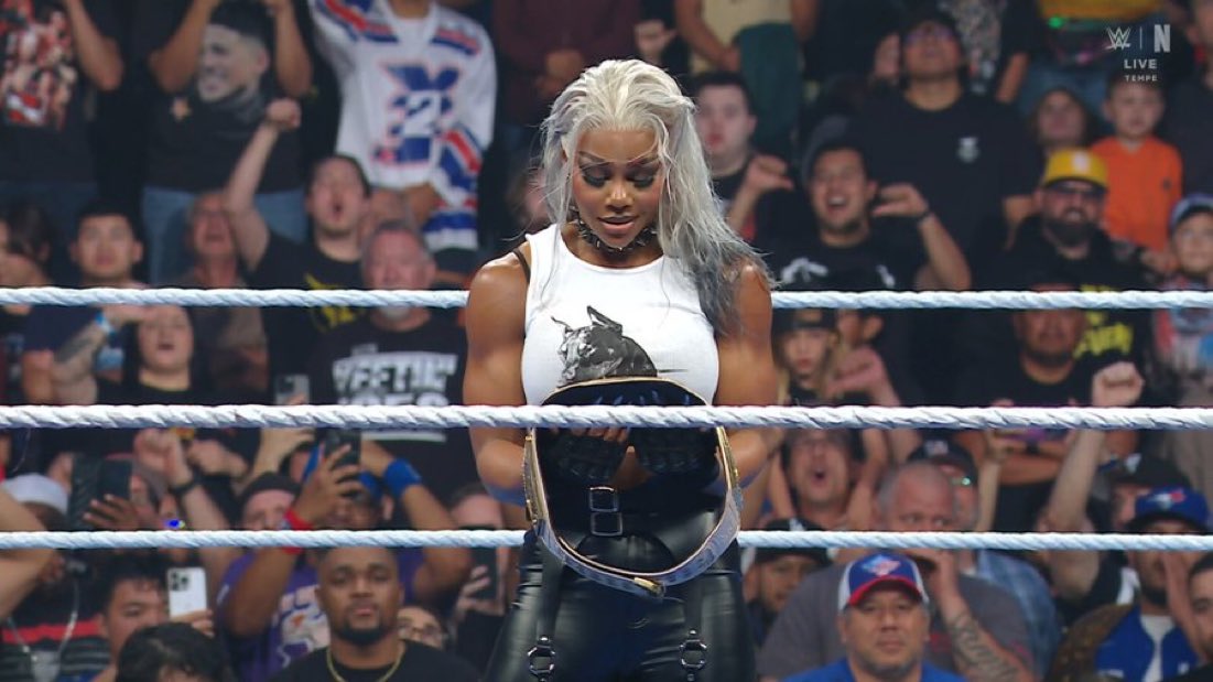 Jade Cargill has returned as a heel.