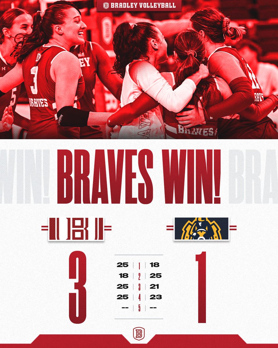 Bradley Volleyball tweet media