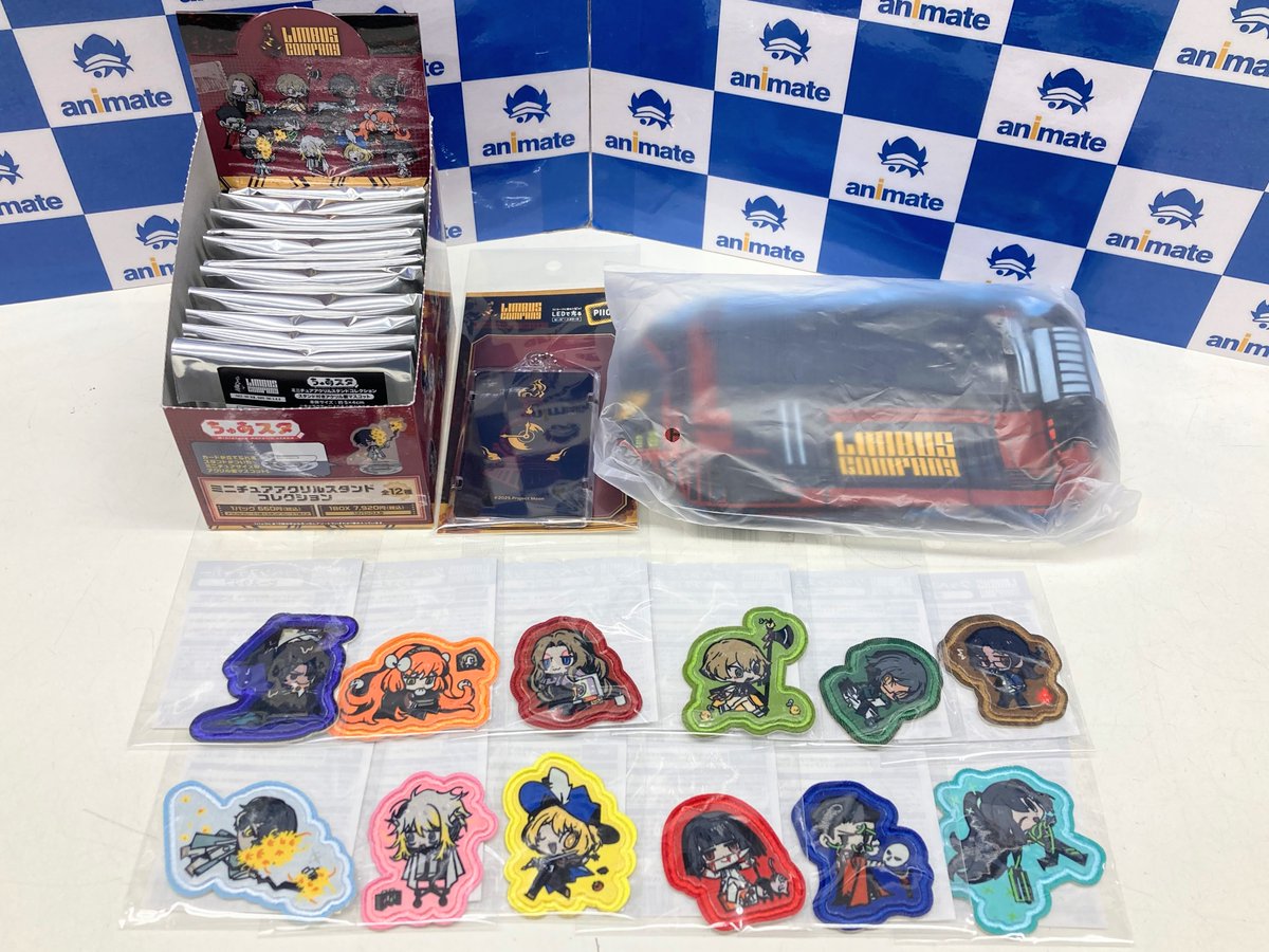 リンバスカンパニー ワッペンステッカー ちゅあスタ limbuscompany 