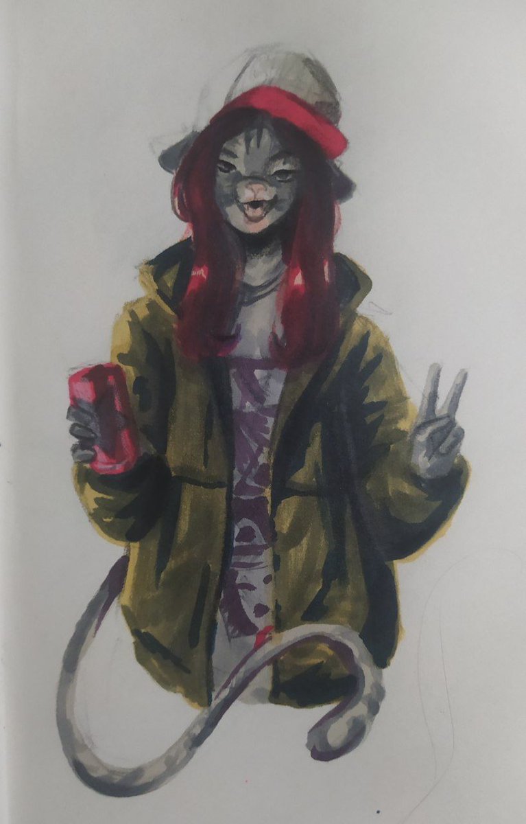 soonaughty5's tweet photo. my headcanon fursona for my irl bestie 

#furry
#cat
#revo https://t.co/GdNeJfGWvI