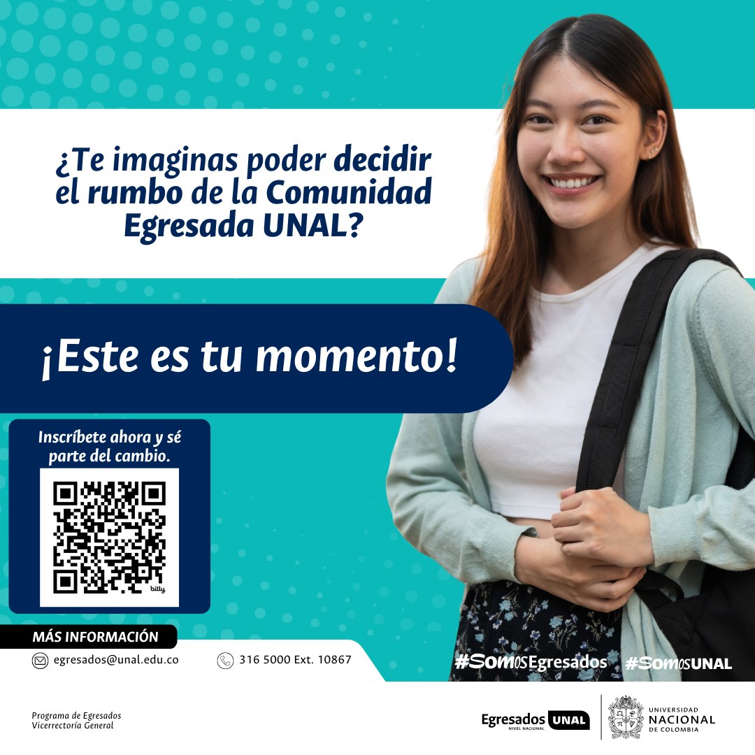 TumacoUNAL's tweet image. 🎓 #InvitaciónUNAL | Egresado UNAL, tu voz es clave para construir la Política de Egresados de nuestra Universidad.

📅 29 de octubre de 2025⏰ 3:30 p.m.📍 Hotel Los Corales, Tumaco – Nariño

👉 Inscríbete aquí: ow.ly/mVmX50Xgv0G

#EgresadosUNAL #ParticipaciónUNAL