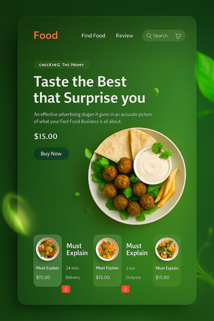 thecodeweavers's tweet image. 📢 Taste the Best that Surprises You!
Clean layout, bold visuals, and mouth-watering vibes 😋!
Want your brand to look this fresh online? Let’s build it together 💻✨
❤️ Like | 🔁 Retweet | 💬 Comment if you love good design!
#WebDesign #UIDesign #FoodDesign @viral