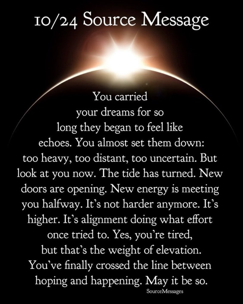 SourceMessagess's tweet image. Yes, you’re tired, but that’s the weight of elevation. ♥️