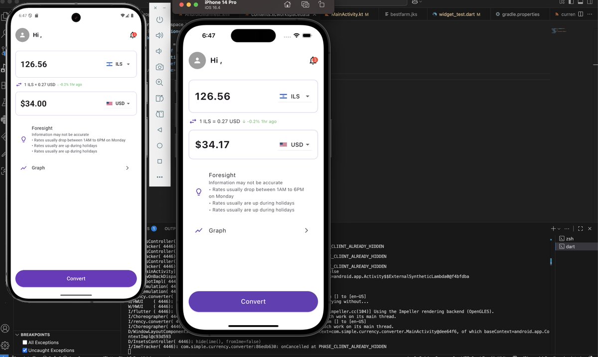 MuniuNjuguna's tweet image. Hey! I’m Peter, a Flutter | kotlin developer.

I create high-quality mobile apps for iOS and Android 💙.

If you’re looking to build an app or just love mobile dev, let’s connect!

Follow me and feel free to Retweet.. you never know, my next client could be on your timeline! 🥹🙏🏾