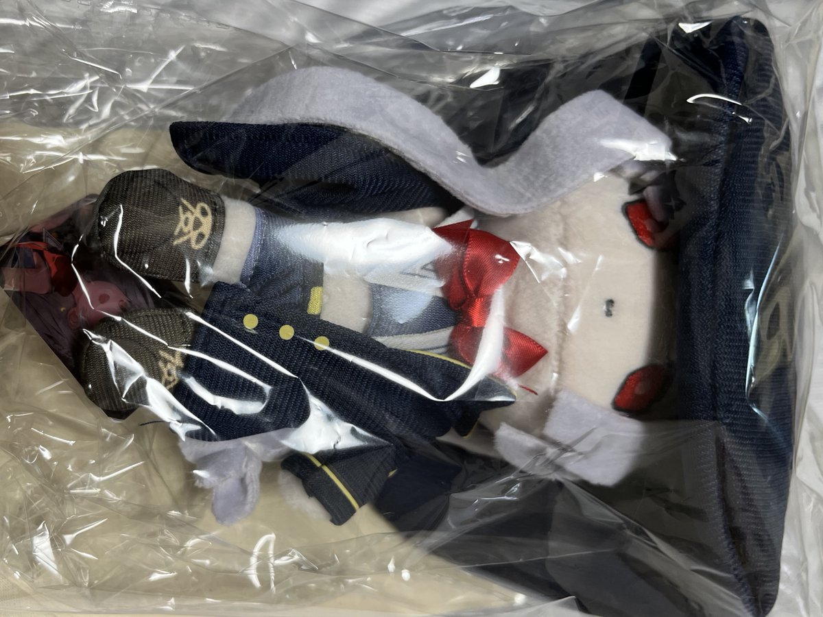 Maicats's tweet photo. 見習いちゃんが来たとのことで、箱を開けたら、「何この海賊？！」と思ったんだけど、ちゃんと開けたら見習いちゃんになりましたｗ
色紙もありがとうございました。 @abcdeaabcz https://t.co/g20eLQcegJ