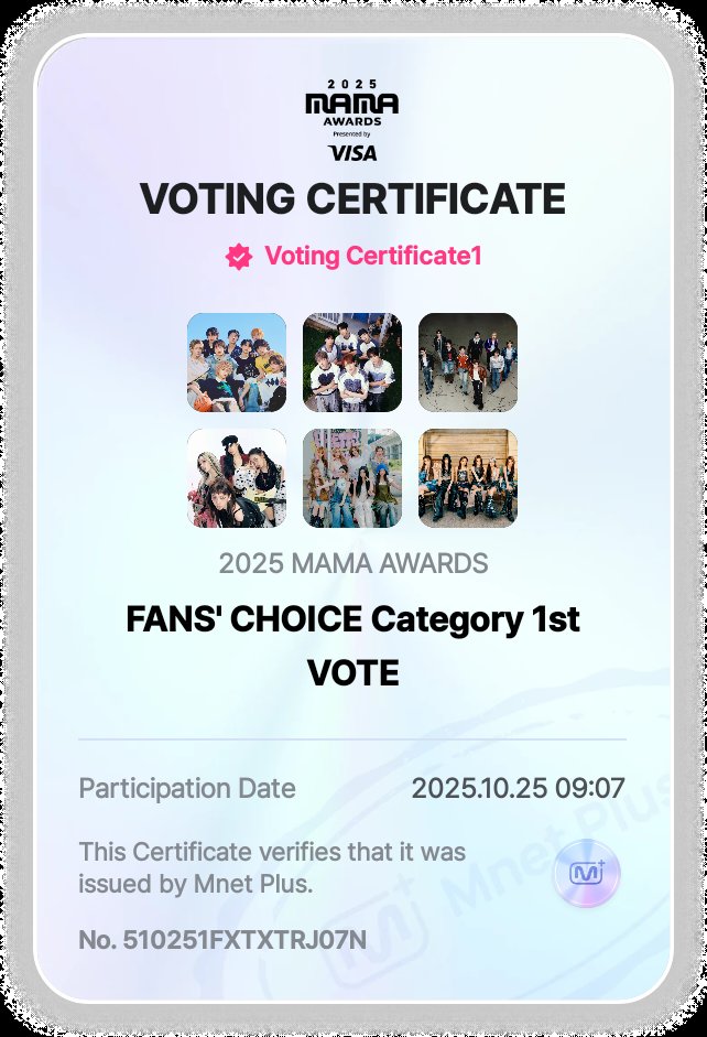 aespaverseILO's tweet photo. Day 10

RT/REPLIES = VOTE

I vote #aespa for Fans’ Choice Female #2025MAMAVOTE https://t.co/jYmG1FeygI