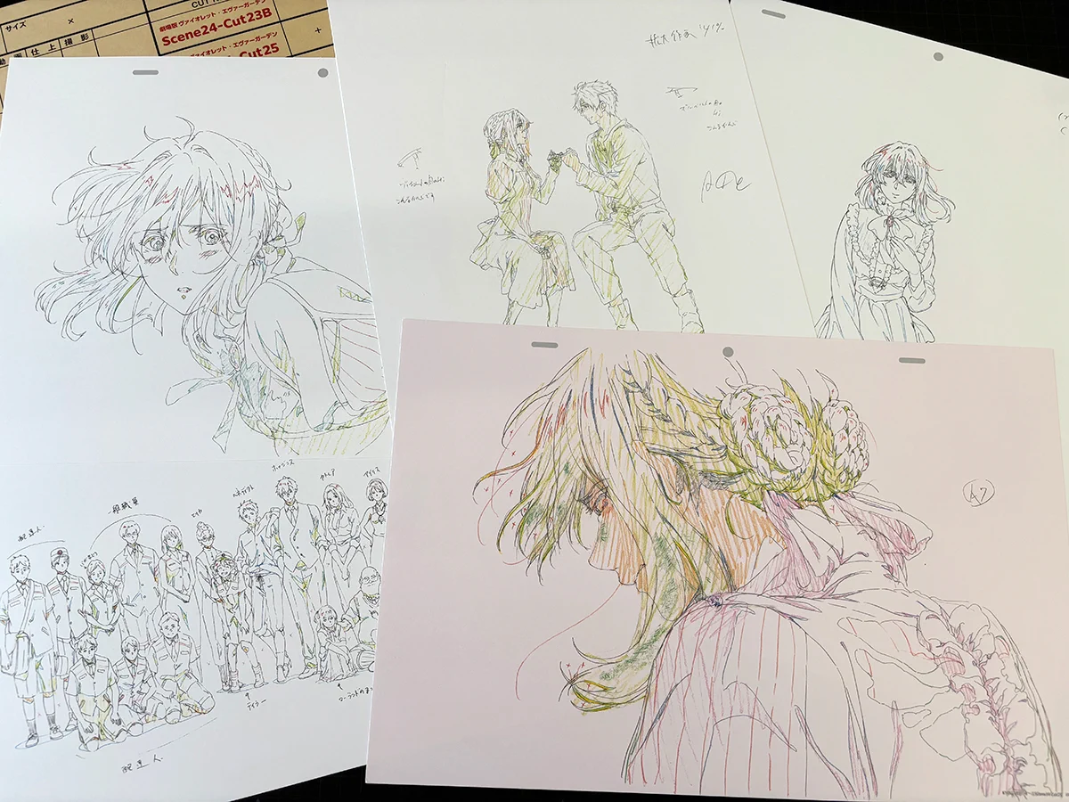 響け！ユーフォニアム 京アニのセカイ展 限定 特典 複製色紙セット 京都アニメーションファン感謝イベント」公式 on X: 