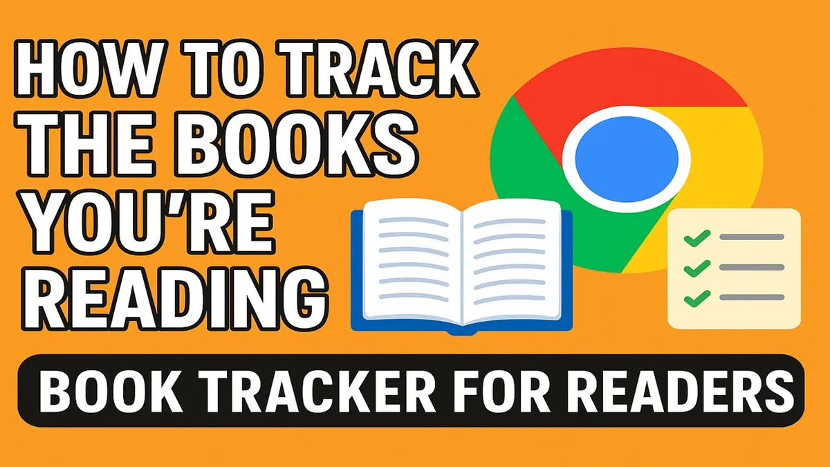 MrKnowYT's tweet photo. How to Track Books You're Reading with a Chrome Extension โ the ultimate tool to turn your reading list into a progress tracker! ๐ https://t.co/mfNjJzF0F3
Easily manage your reading goals. #ReadingTracker #ChromeExtension #ProductivityHacks #BookLovers #GiftOfEducation https://t.co/VT2ytWdSDN