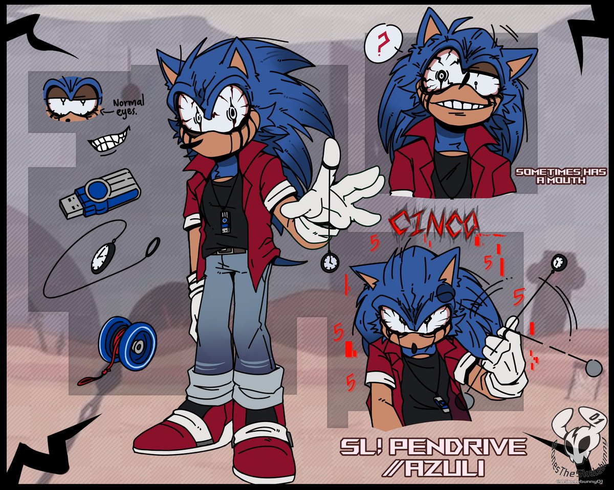 BSkelebunny01's tweet image. [ SimulaLive! Pendrive]
Made a quick ref of this guy for a friend real quick before I head to work
Enjoy! #SLEXEverse