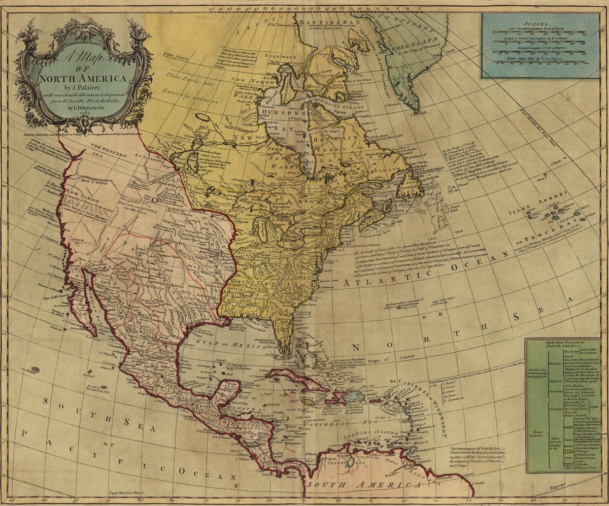 XmxHowes's tweet photo. Check out my Vintage and Historic Map Collection https://t.co/dVcPINQNC9

#NorthAmerica1765 #JPalairet #Cartogrophy #HistoricMap #UnitedStatesMap #MilitaryBattlesAndCampaigns #Wallartforsale #British #AmericanRevolution #WarMap #OldMaps https://t.co/uhyAUgkmB4