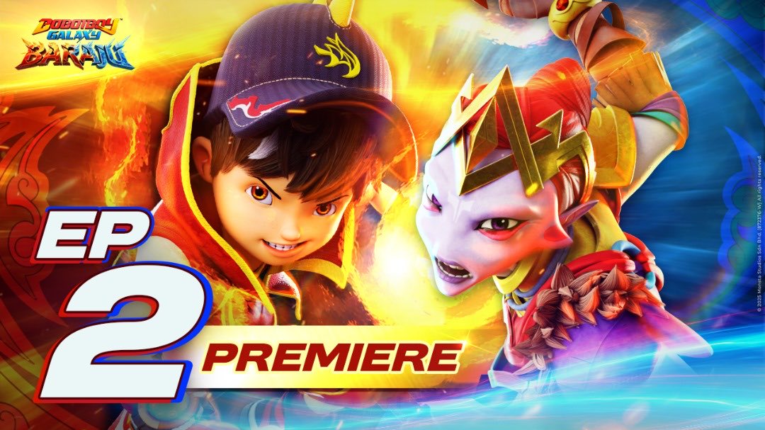 PREMIERE EP2 ▶️ Tonton di #Youtube Monsta Network

⚡ #BoBoiBoy Galaxy #Baraju #TeamBara #TeamSalju #MonstaHypeTrain