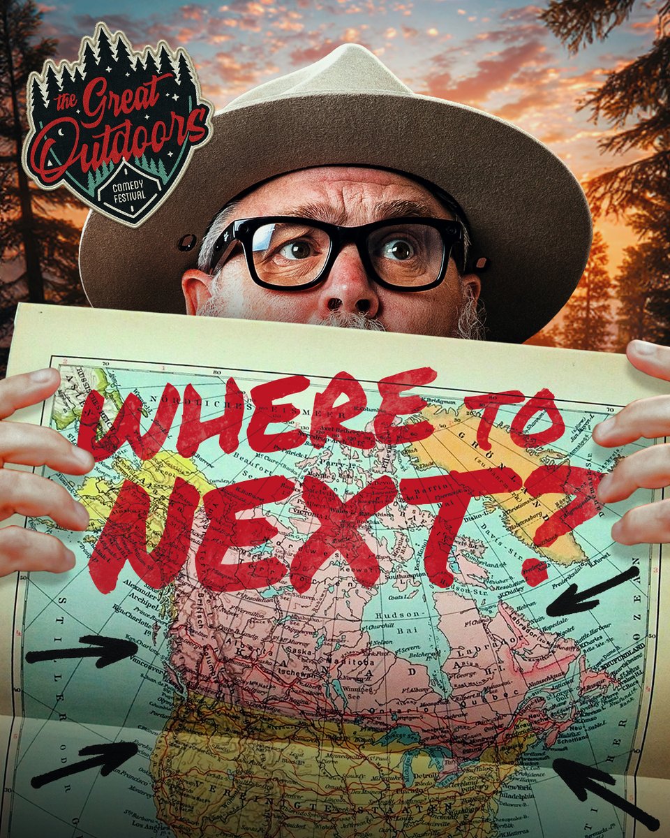 greatoutdoorsCF's tweet photo. 🫵 YOU decide where the laughs land next!🌎
Choose the next stop for the Great Outdoors Comedy Festival — and you could win two weekend passes for next summer!
Cast your vote - Link in bio! 🤩
#GreatOutdoorsComedyFestival #WhereToNext https://t.co/xSQWOL6uOb